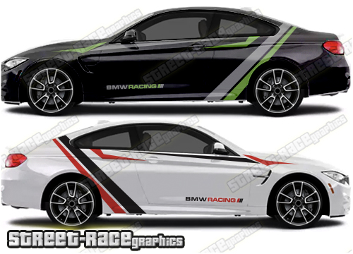 BMW 3 series rally 007 stickers