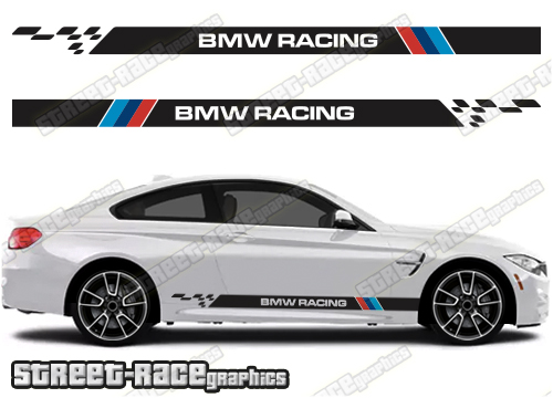 BMW RACING M PERFORMANCE FULL KIT GRAPHICS DECAL STICKERS