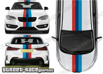 BMW 'over the top' OTT racing stripes