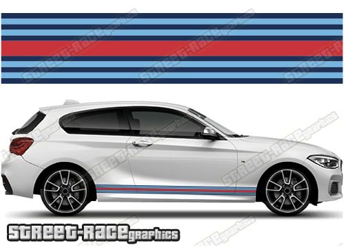 グラフィック デカール  車体用 BMW K100RS CLUB MARTINI カウル、フェンダー、外装 格安価格