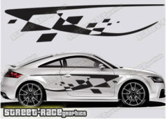 Audi TT decals - Street Race Graphics