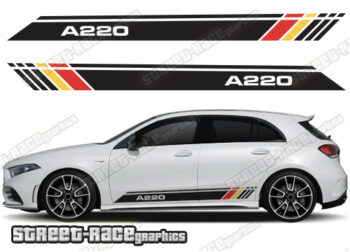 Mercedes A Class side stickers