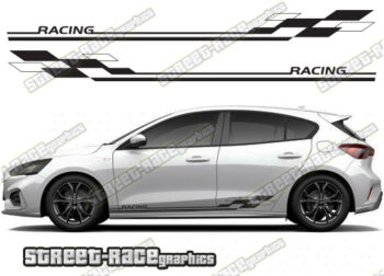 Ford Focus side graphics