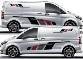 Mercedes Vito large side decals