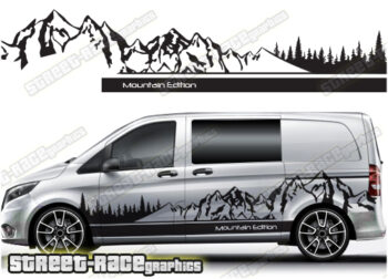 Mercedes Vito / V-Class campervan stickers