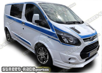 Ford Transit Custom M-SPORT Full stripes 037