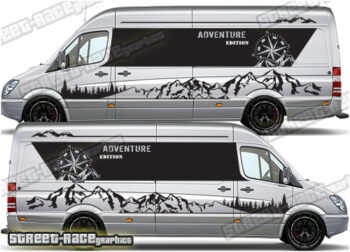 VW Crafter MK1 camper van graphics 135