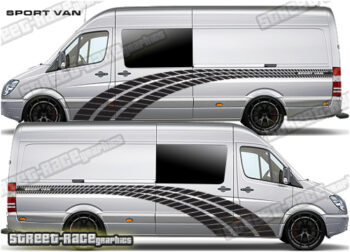 VW Crafter MK1 camper van graphics 143 - SPORT VAN