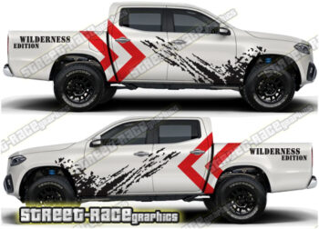 Mercedes X250D & X350D large graphics kits