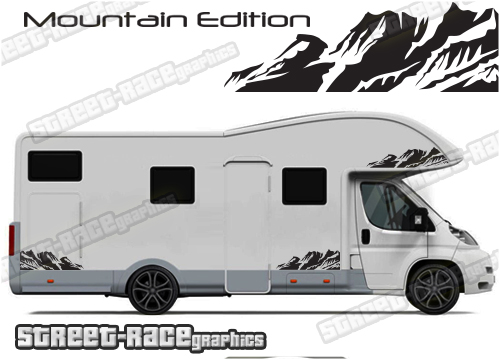 Motorhome stickers 025 - Street Race Graphics