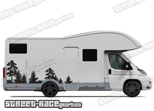 Free Bird Motorhome Vinyl Graphics Stickers – Decals For Camper Van, Caravan, Horsebox