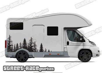 Motorhome stickers 055 - FOREST EDITION