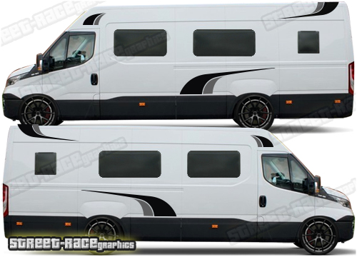 Iveco Daily camper van graphics