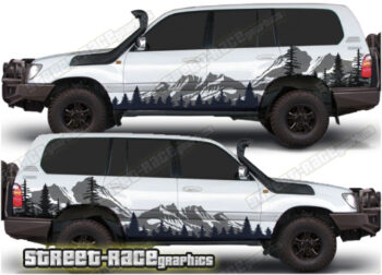 Toyota Land Cruiser 80 & 100 series 027 - Mountains