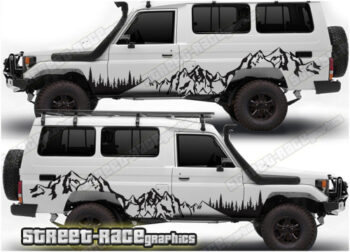 Land Cruiser 70 Series Graphics