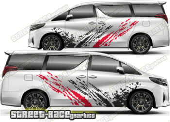 Toyota Alphard graphics