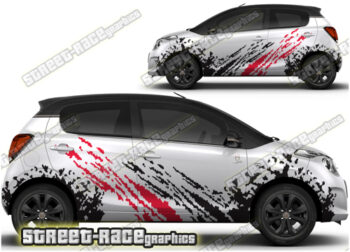 Citroen C1 graphics (large rally style)