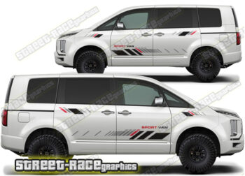 Mitsubishi Delica graphics