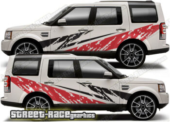 thumbnail image 2 of Matte Black Bonnet Decal For Land Rover Discovery 3 & 4 (L319) - Anti-Glare Hood Graphic 2 of 2