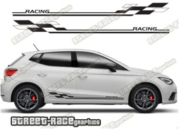 Seat Ibiza racing stripes