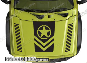 Suzuki Jimny bonnet / hood graphics