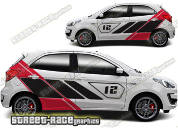 Ford Ka graphics (large rally style)