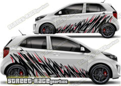 Kia Picanto large graphics 001 - Street Race Graphics