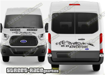 Ford Transit Campervan front & rear graphics