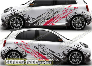Nissan Micra racing / rally graphics