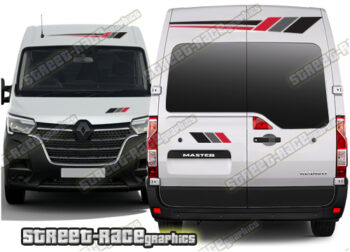 Vauxhall Movano front & rear campervan graphics