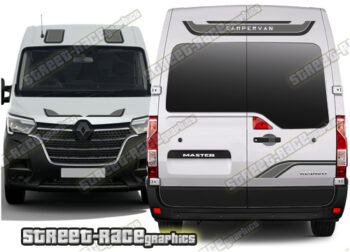 Nissan NV400 / Interstar front & rear campervan graphics