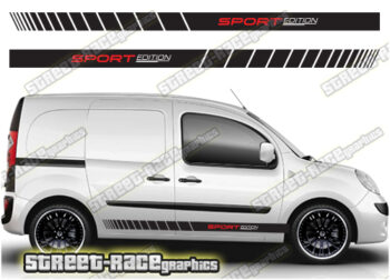 Toyota ProAce City racing stripes