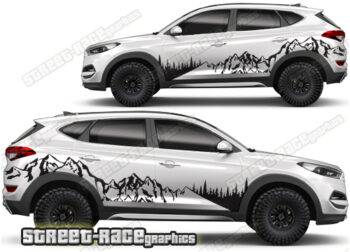 Hyundai Tuscon graphics