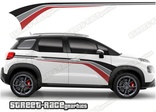 NURCIX Auto Metall 3D Emblem, Für Citroen C3-XR Aircross C-Quatre C5 Elysee  Kofferraum Logo Buchstabe Aufkleber modifiziertes Abzeichen Sticker Styling  Zubehör,A: : Auto & Motorrad