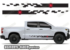 Chevrolet Silverado racing stripes 031