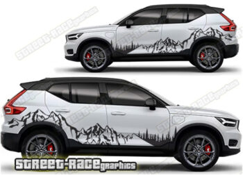 Volvo XC40 graphics