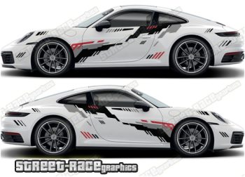 Porsche 911 large graphics