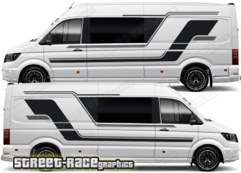 VW Crafter MK2 campervan stickers