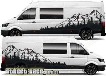 VW Crafter MK2 camper van graphics 171