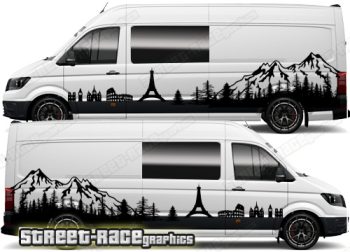 VW Crafter MK2 camper van graphics 183