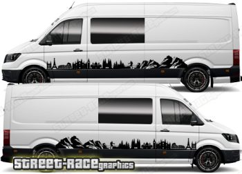 VW Crafter MK2 camper van graphics 184