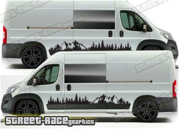 Ducato - Relay - Boxer camper van graphics 216
