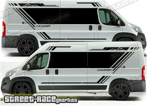 Ducato - Relay - Boxer camper van graphics 219