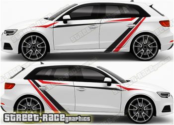 Audi A3 rally graphics 007