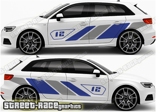 Audi A3 rally graphics 024