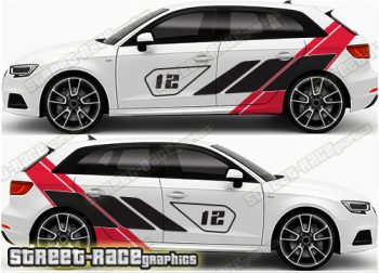 Audi A3 rally graphics 025