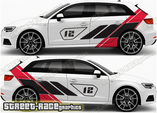 Audi A3 rally graphics 025