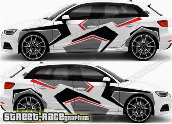 Audi A3 rally graphics 030 -Camouflage