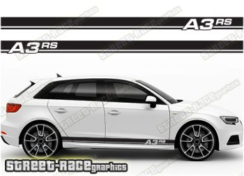 Audi A3 racing stripes 001 - A3 RS