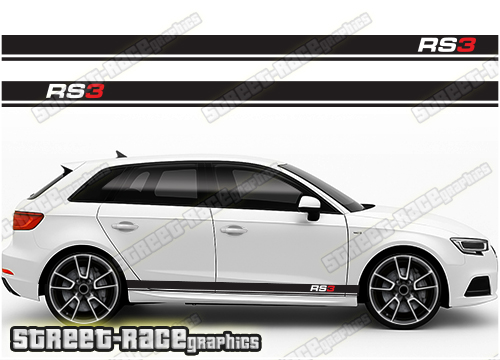 Audi A3 racing stripes 003 - RS3